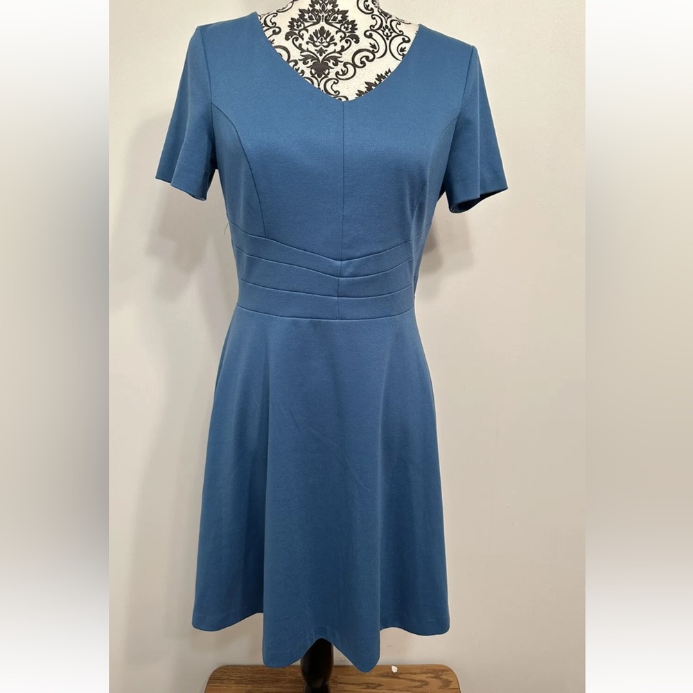 pretty girl women’s teal Stretch short sleeve sheath dress Size XL.